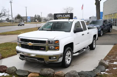White 2014 Chevrolet Silverado 1500 2LT for sale in Troy, MI