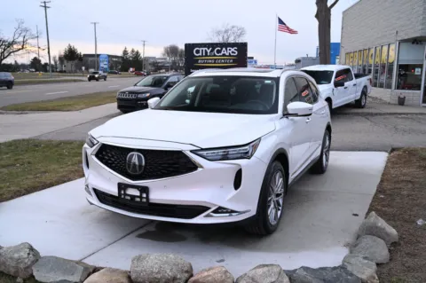 White 2024 Acura MDX Advance Package for sale in Troy, MI