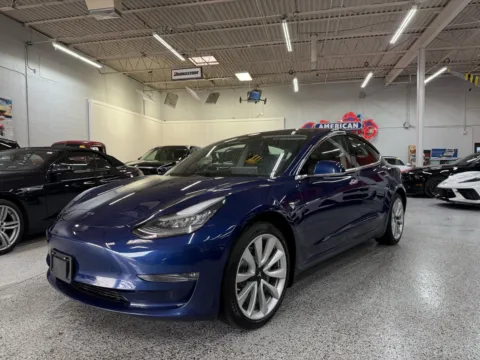 Blue 2019 Tesla Model 3 Standard Range Plus for sale in Troy, MI