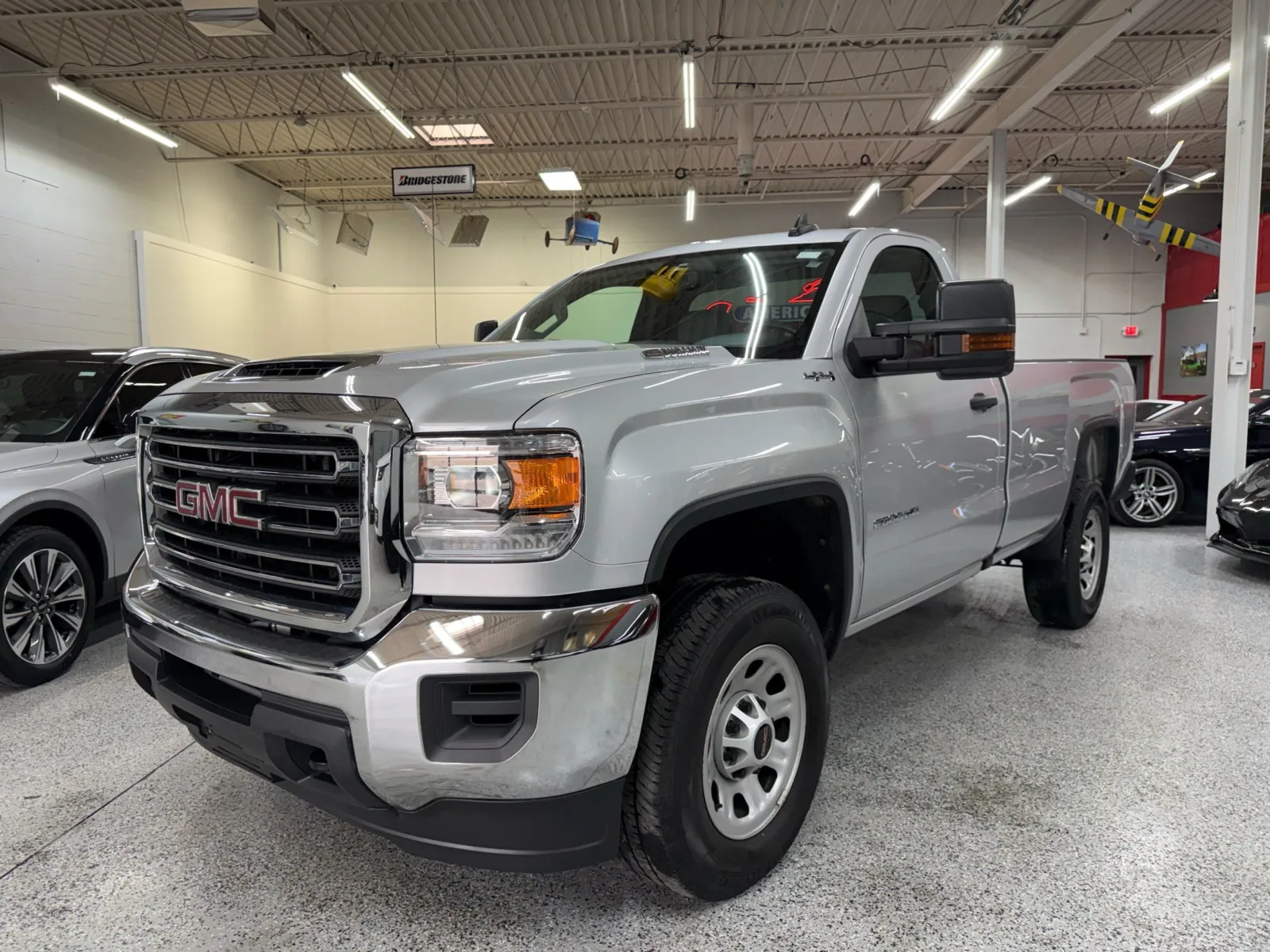 Silver 2017 GMC Sierra 2500HD SLE for sale in Troy, MI
