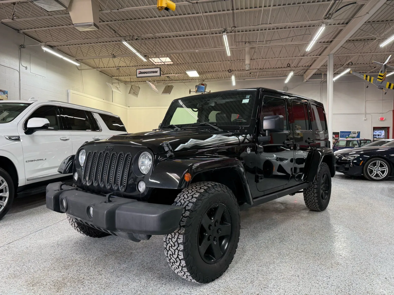 Black 2015 Jeep Wrangler Unlimited Sahara for sale in Troy, MI