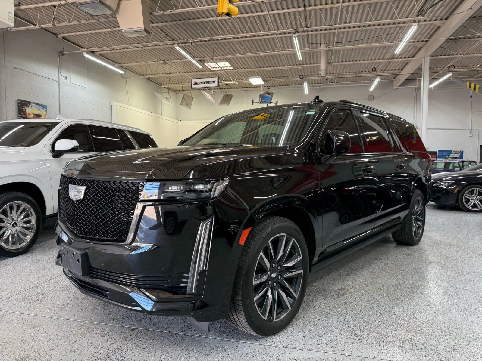 Black 2023 Cadillac Escalade ESV Sport Platinum for sale in Troy, MI