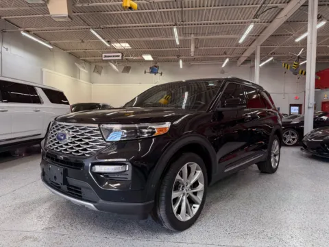Black 2021 Ford Explorer Platinum for sale in Troy, MI