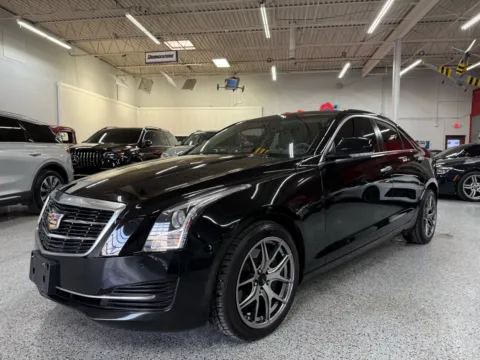 Black 2018 Cadillac ATS Turbo Luxury for sale in Troy, MI