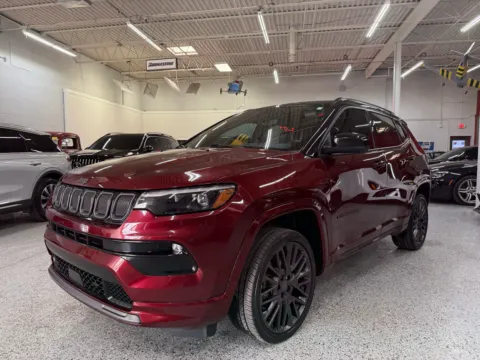 Red 2022 Jeep Compass High Altitude 4x4 for sale in Troy, MI