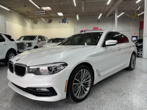 White 2018 BMW 530i xDrive for sale in Troy, MI