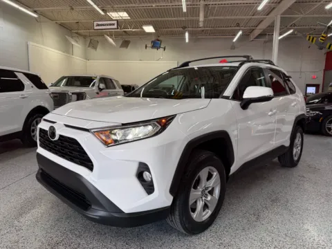 White 2021 Toyota RAV4 XLE for sale in Troy, MI