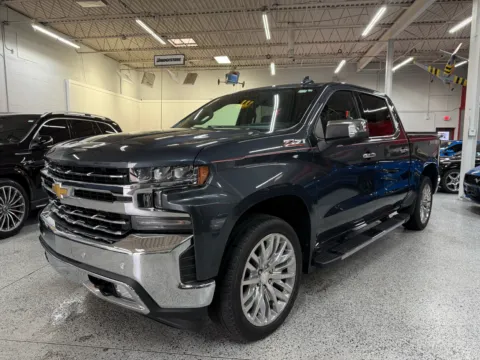 Gray 2021 Chevrolet Silverado 1500 4WD Crew Cab Short Bed LTZ for sale in Troy, MI