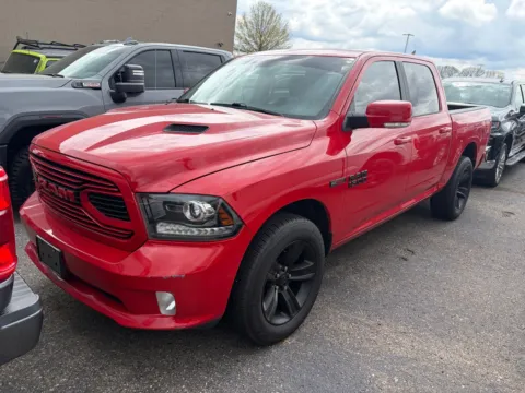Red 2018 Ram 1500 Sport for sale in Troy, MI