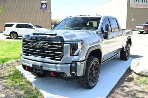 Gray 2024 GMC Sierra 2500HD AT4 for sale in Troy, MI