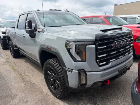 Gray 2024 GMC Sierra 2500HD AT4 for sale in Troy, MI