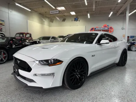 White 2019 Ford Mustang GT Premium for sale in Troy, MI