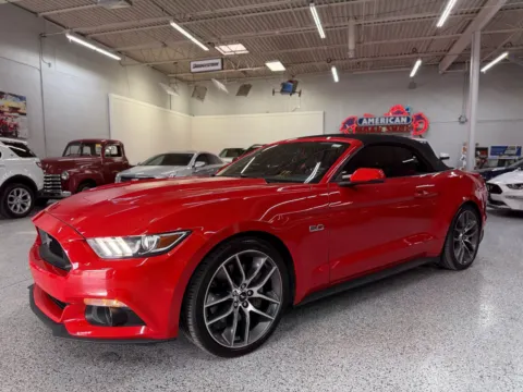 Red 2015 Ford Mustang GT Premium for sale in Troy, MI