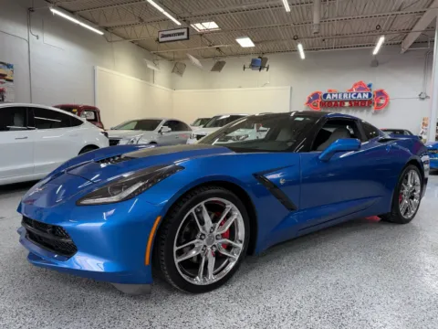 Blue 2016 Chevrolet Corvette Stingray for sale in Troy, MI