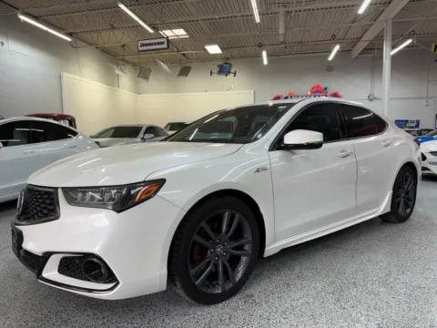 White 2020 Acura TLX Advance Package for sale in Troy, MI