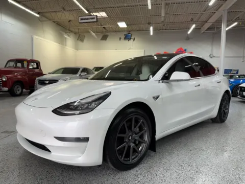 White 2020 Tesla Model 3 Standard Range Rear-Wheel Drive for sale in Troy, MI