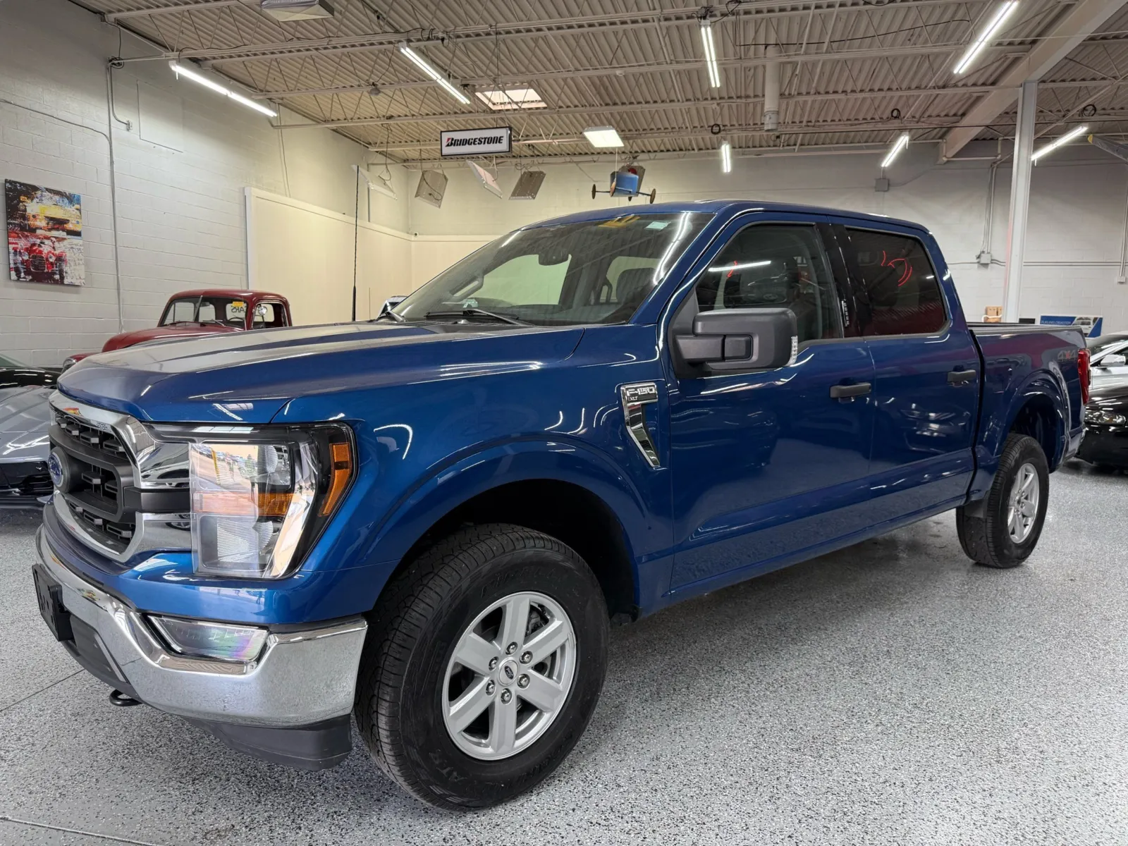 Blue 2023 Ford F-150 XLT for sale in Troy, MI