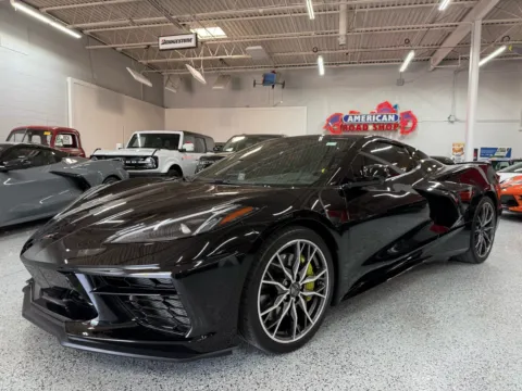 Black 2024 Chevrolet Corvette Stingray RWD Convertible 3LT for sale in Troy, MI