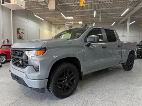 Gray 2024 Chevrolet Silverado 1500 Custom for sale in Troy, MI