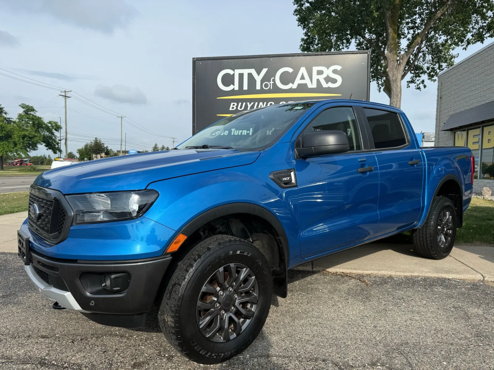 Blue 2023 Ford Ranger XLT for sale in Troy, MI