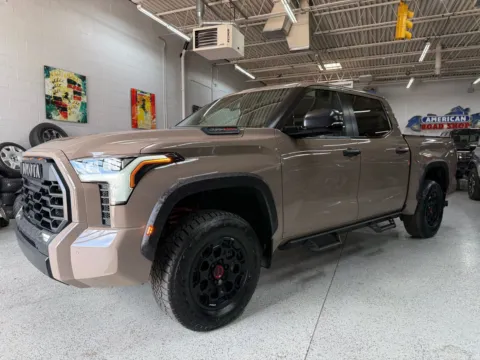 Brown 2025 Toyota Tundra Hybrid TRD Pro Hybrid CrewMax 5.5' Bed for sale in Troy, MI