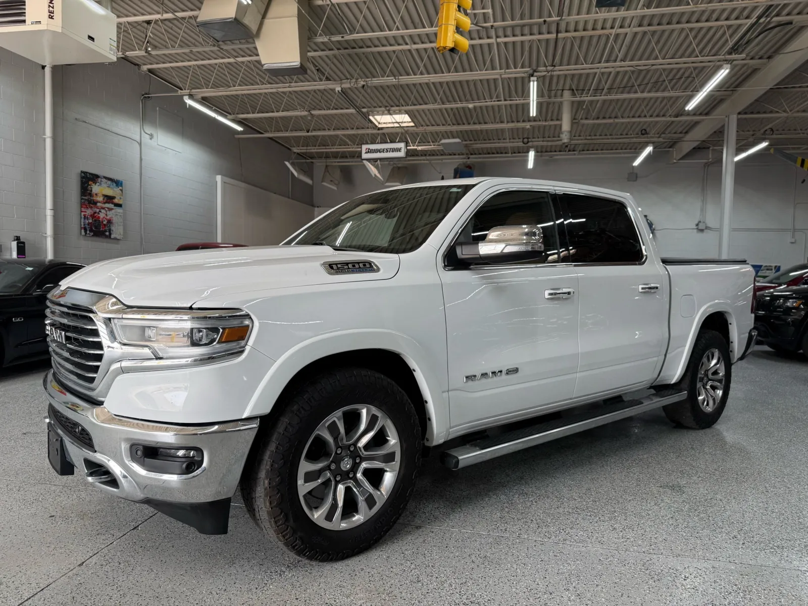 White 2022 Ram 1500 Limited Longhorn for sale in Troy, MI