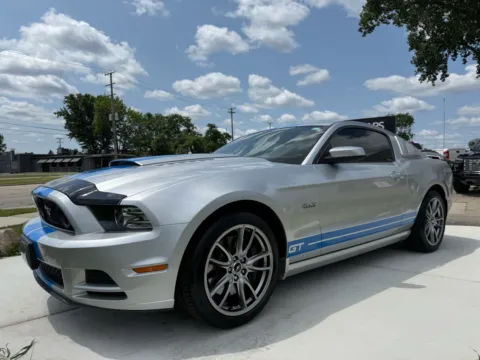 Silver 2014 Ford Mustang GT Premium for sale in Troy, MI
