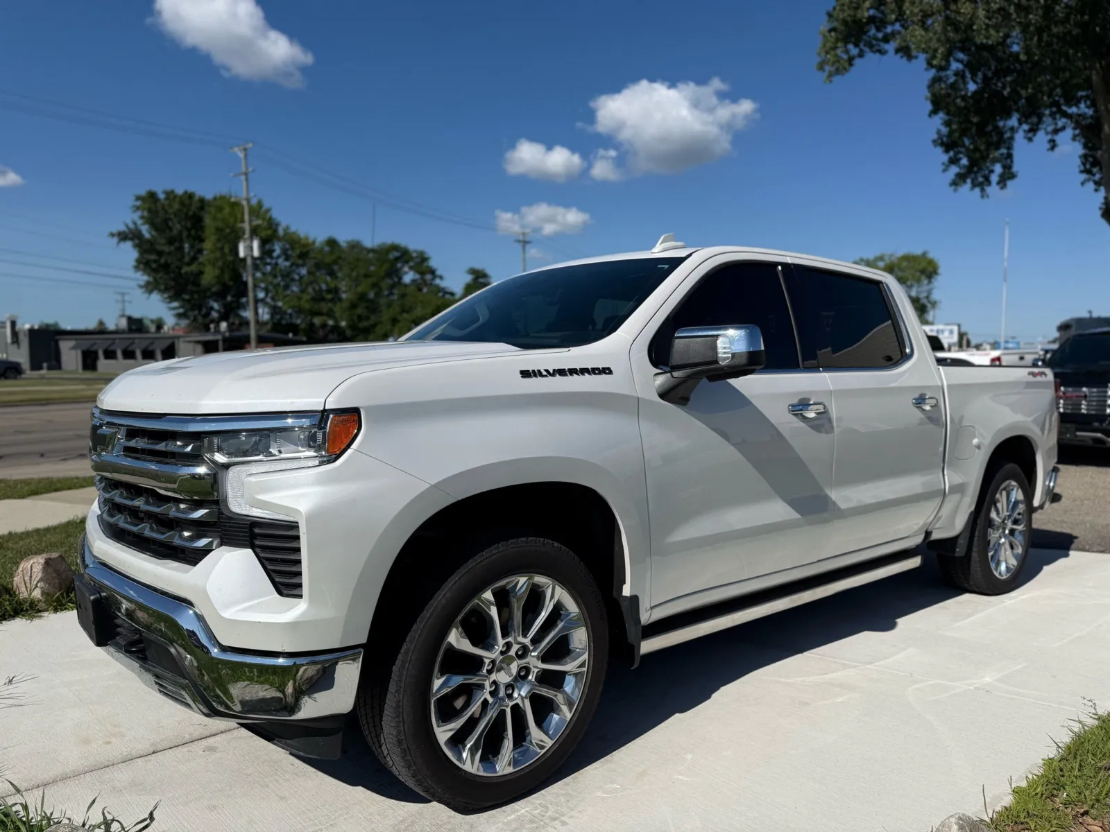 White 2024 Chevrolet Silverado 1500 LTZ for sale in Troy, MI