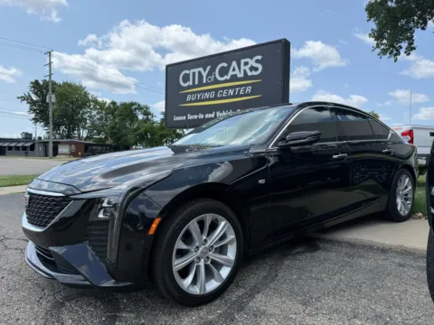 Black 2025 Cadillac CT5 Premium Luxury RWD for sale in Troy, MI
