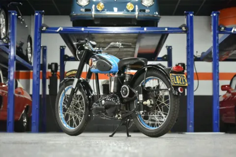 More photos of 1954 BSA C11 at City of Cars, MI