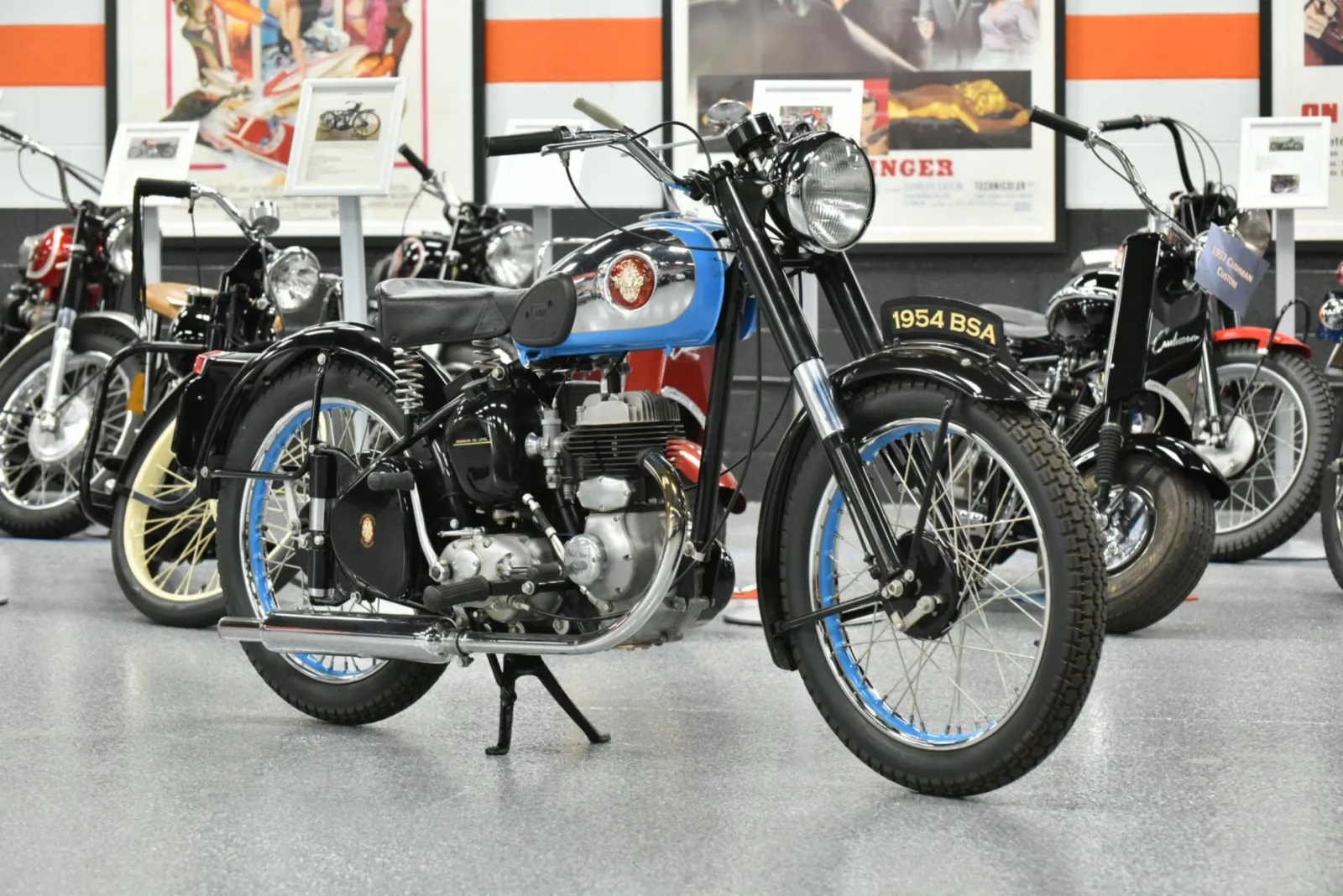 Blue 1954 BSA C11 for sale in Troy, MI