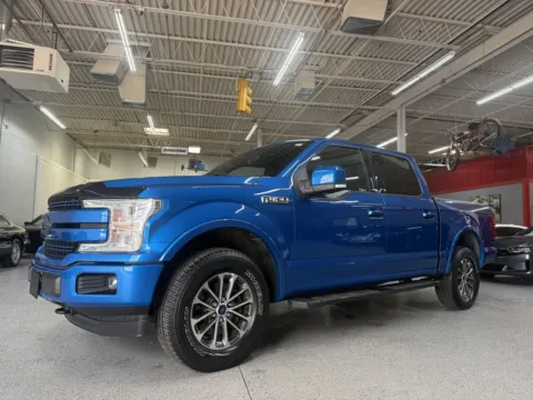 Blue 2019 Ford F-150 LARIAT for sale in Troy, MI