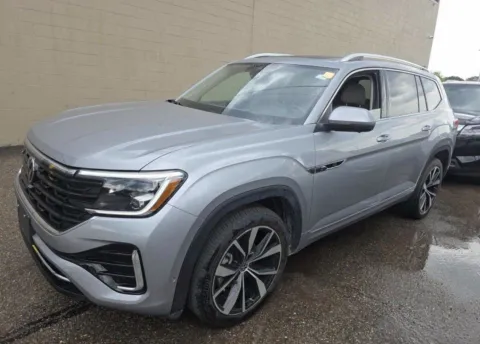 Gray 2026 Volkswagen Atlas SEL Premium R-Line for sale in Troy, MI