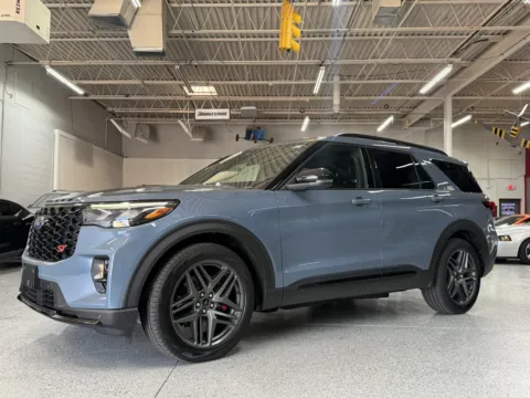 Blue 2025 Ford Explorer ST for sale in Troy, MI