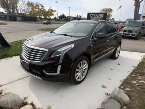 Red 2018 Cadillac XT5 Platinum for sale in Troy, MI