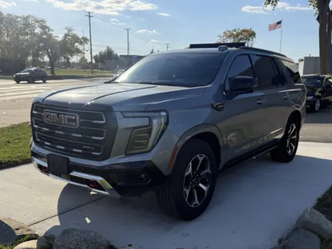 Silver 2026 GMC Yukon AT4 4WD for sale in Troy, MI