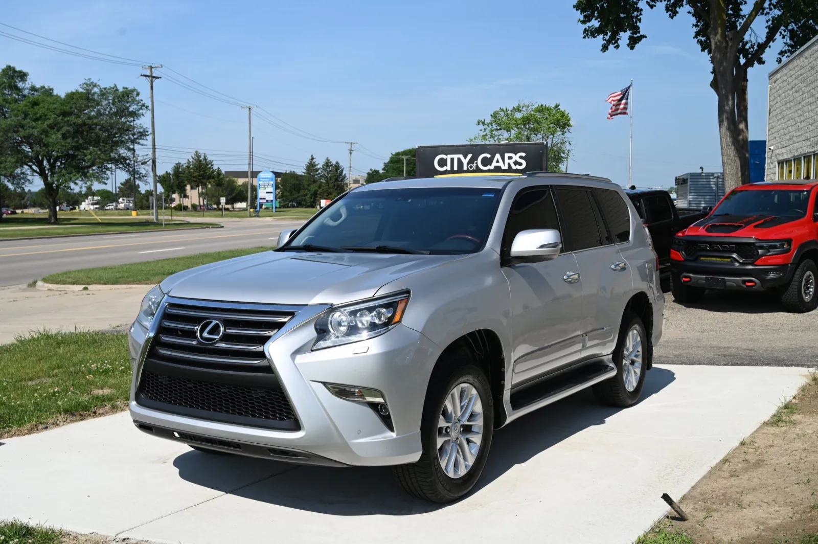 Gray 2014 Lexus GX 460 for sale in Troy, MI