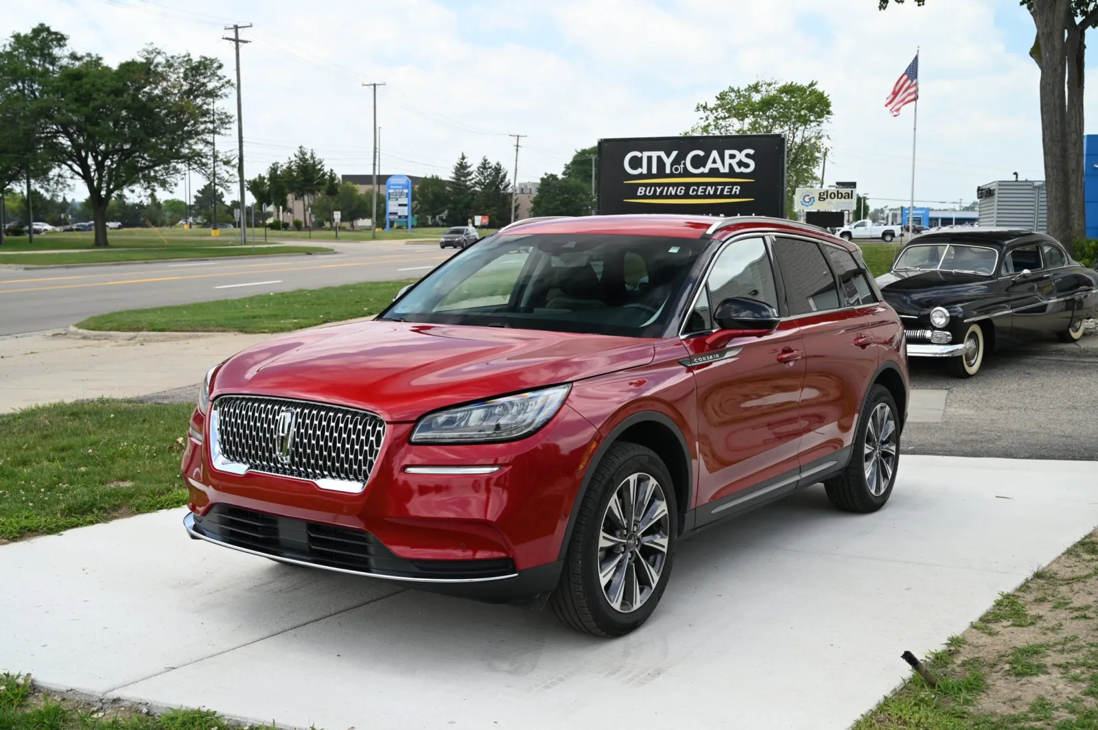 Red 2022 Lincoln Corsair Reserve for sale in Troy, MI