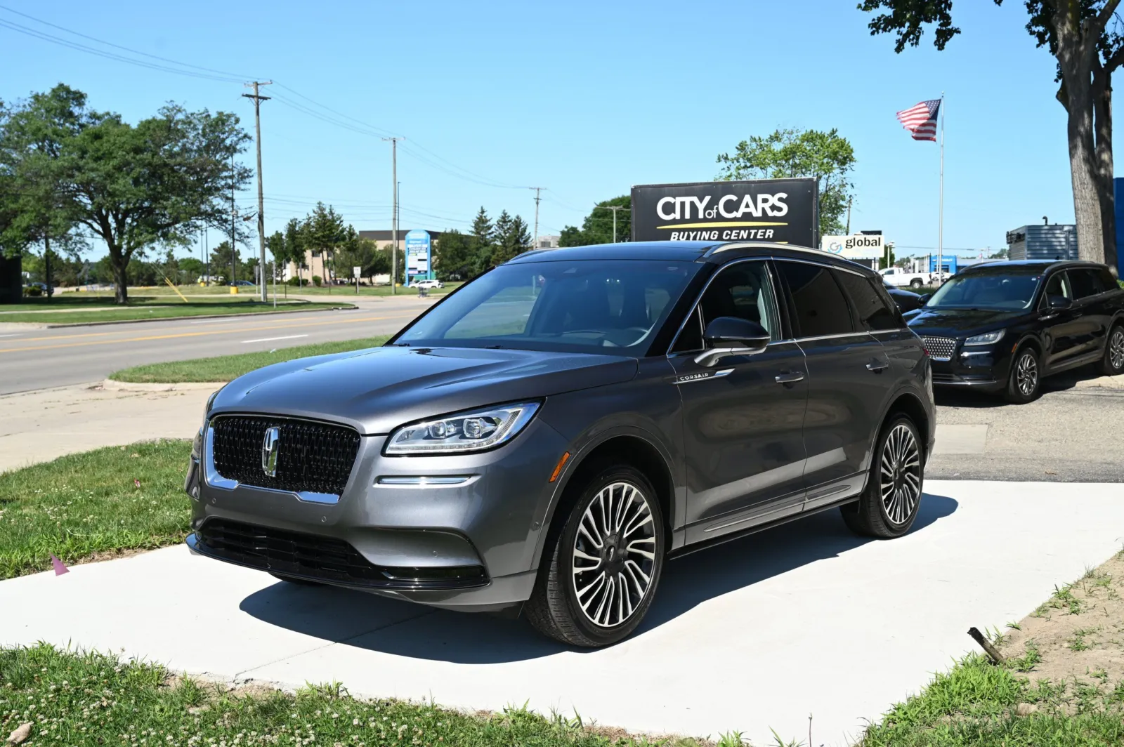 Gray 2022 Lincoln Corsair Reserve for sale in Troy, MI