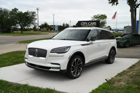 White 2021 Lincoln Aviator Reserve for sale in Troy, MI