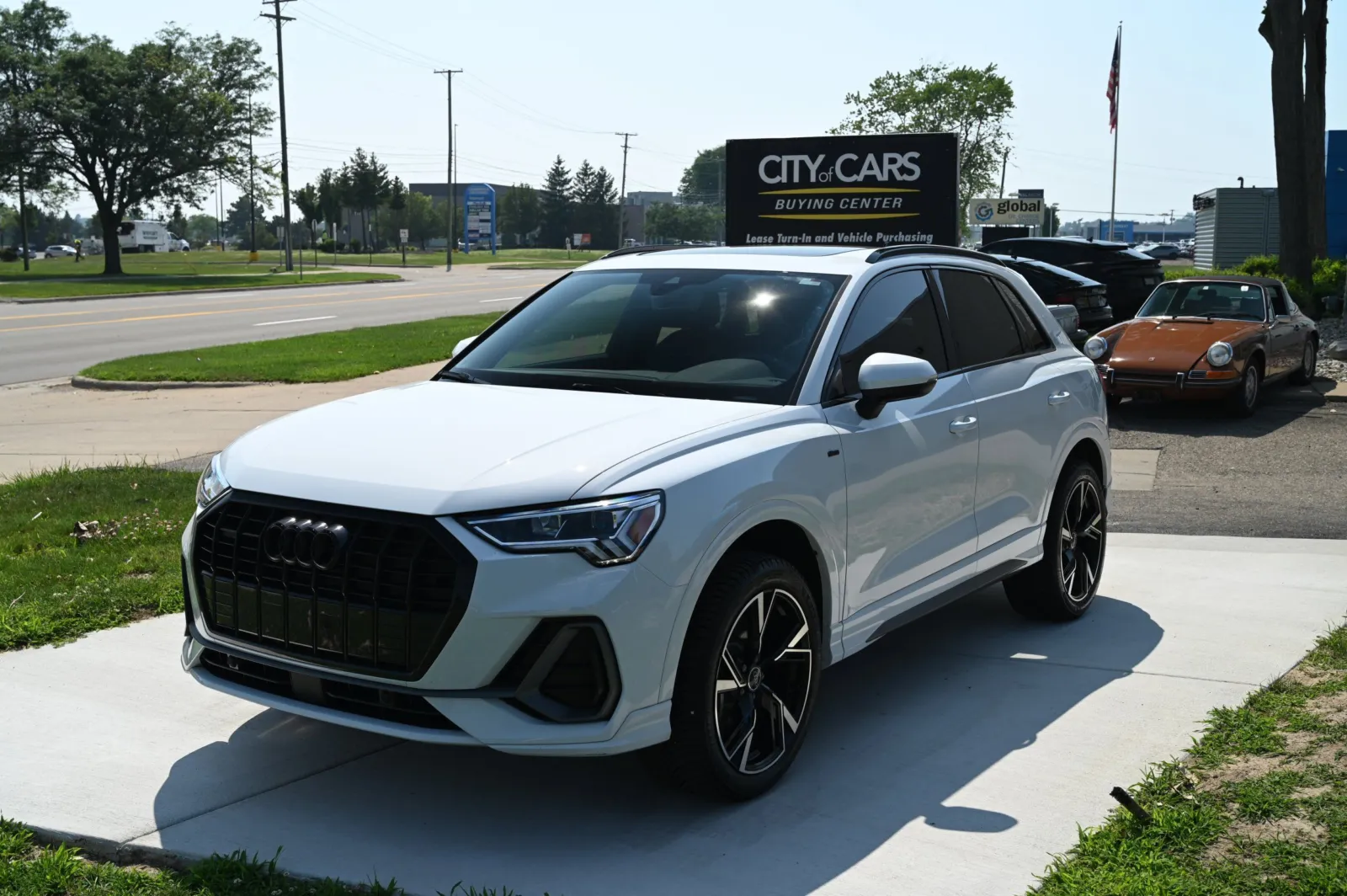 White 2024 Audi Q3 quattro S line Premium 45 TFSI for sale in Troy, MI