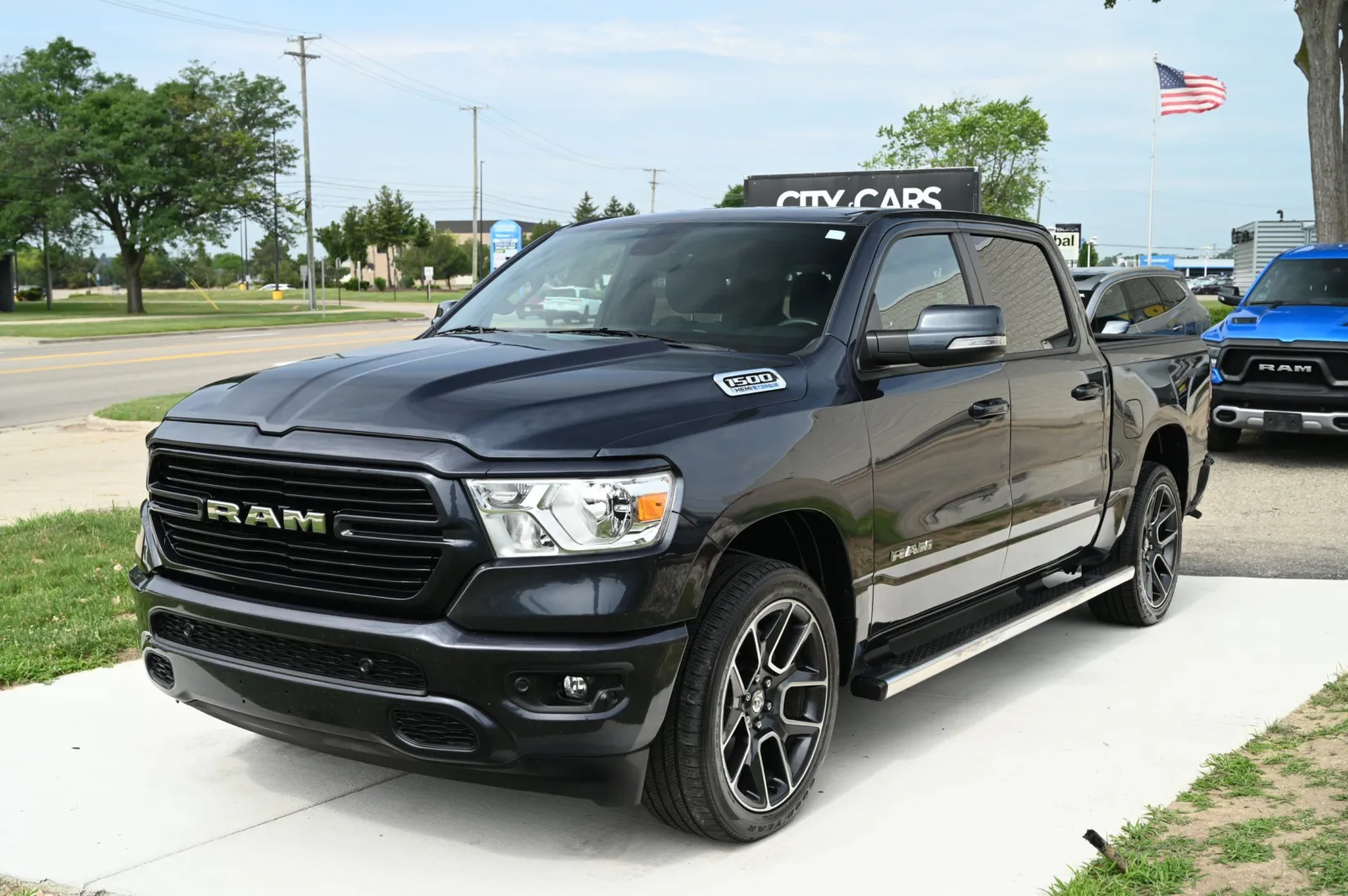 Gray 2021 Ram 1500 Big Horn for sale in Troy, MI