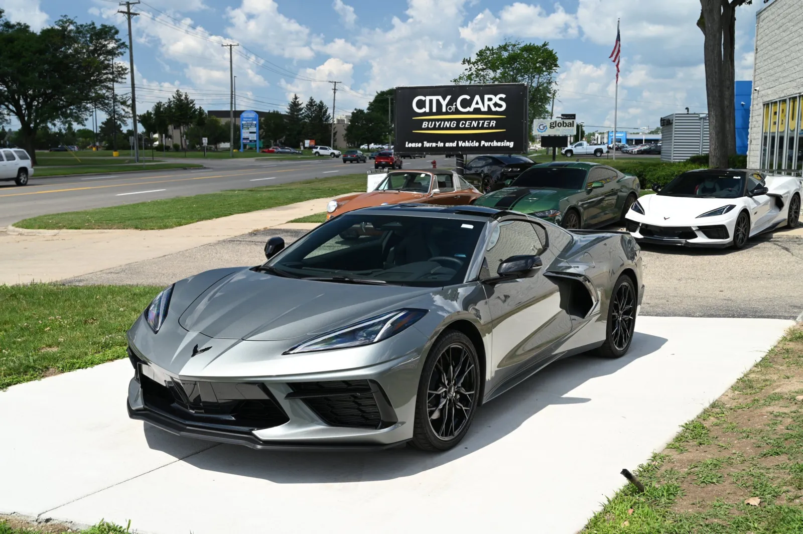 Gray 2024 Chevrolet Corvette Stingray for sale in Troy, MI