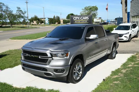 Silver 2022 Ram 1500 Laramie for sale in Troy, MI
