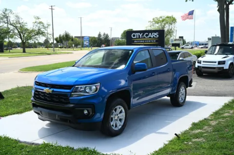 Blue 2022 Chevrolet Colorado LT for sale in Troy, MI