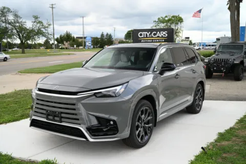 Gray 2025 Lexus TX 500h F SPORT Performance Luxury for sale in Troy, MI