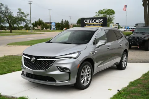 Gray 2023 Buick Enclave Avenir for sale in Troy, MI