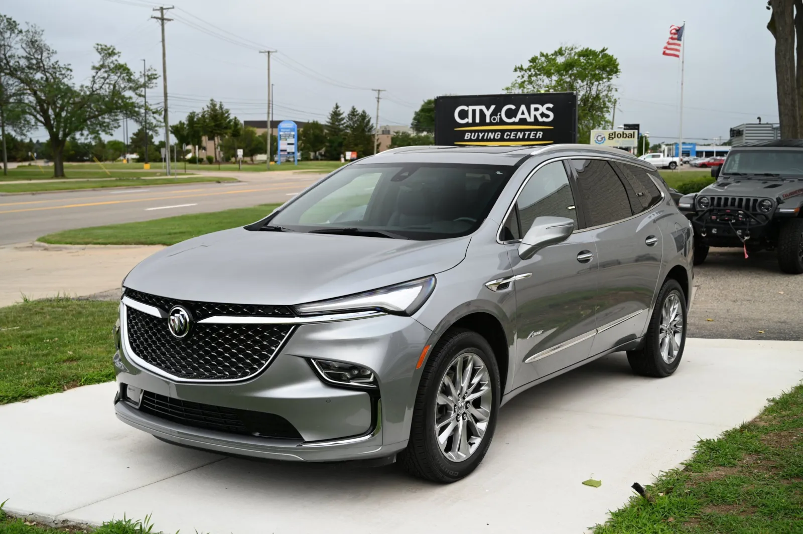 Gray 2023 Buick Enclave Avenir for sale in Troy, MI