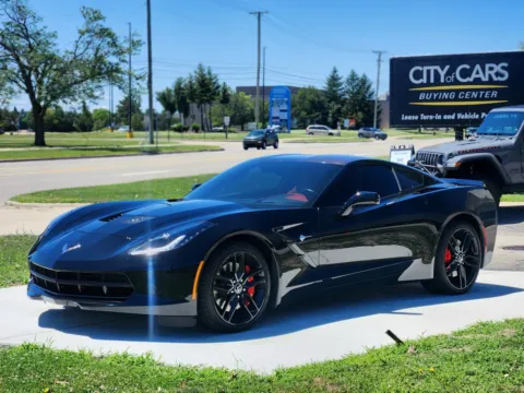Black 2015 Chevrolet Corvette Stingray Z51 for sale in Troy, MI