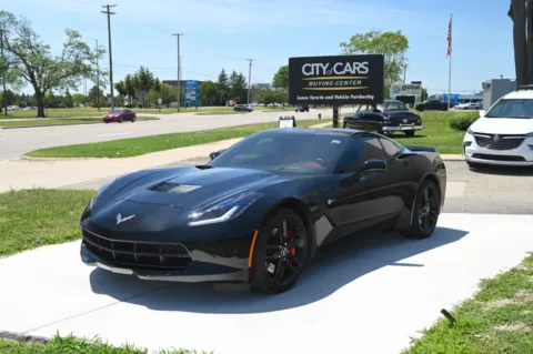 Black 2015 Chevrolet Corvette Stingray Z51 for sale in Troy, MI